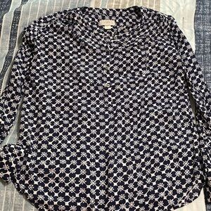 Loft XS long sleeve blouse
